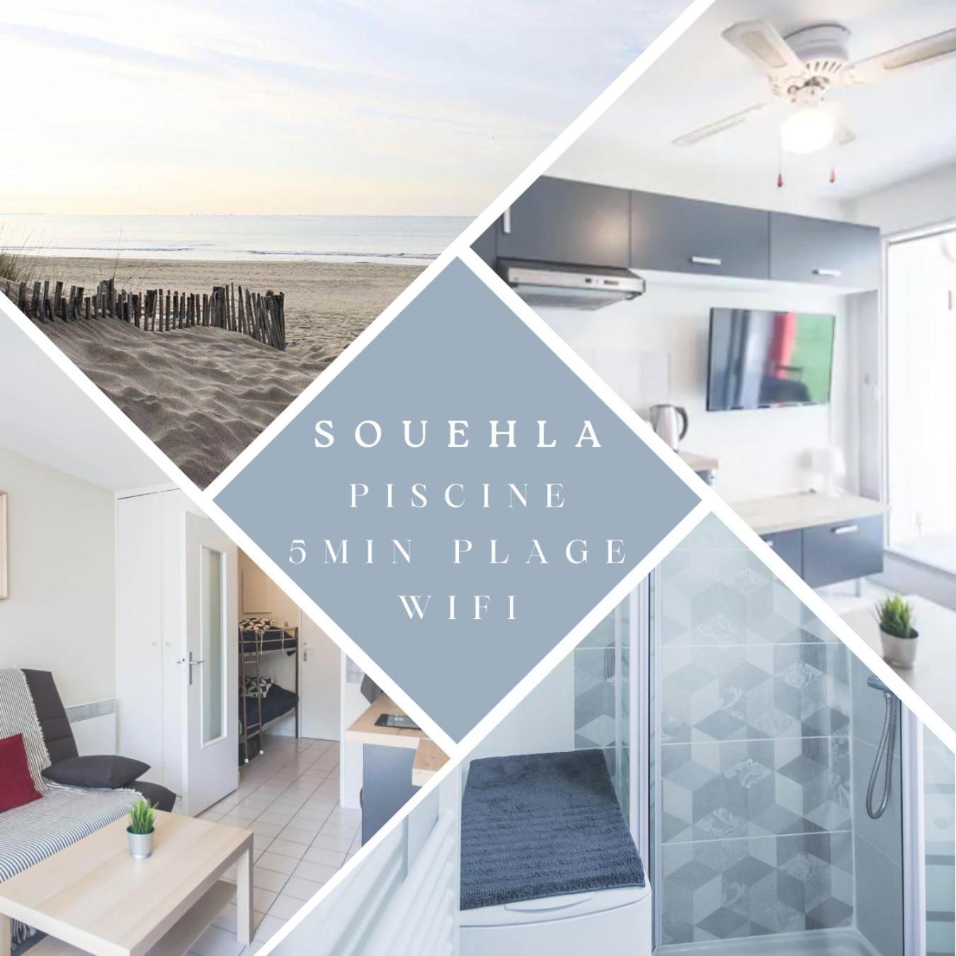 Le Souehla Appart - Piscine Wifi Parking Residence Les Sables D'Or - La Grande Motte La Grande-Motte Eksteriør billede